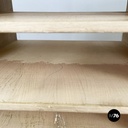 Italian modern Wooden filing cabinet or storage with shelves, 1990s