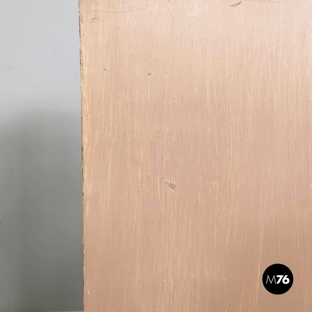 Italian modern Wooden filing cabinet or storage with shelves, 1990s