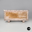 Italian post modern wood and fiberglass stage prop decorated stone effect, 2000s