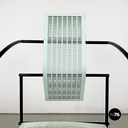 Italian modern light green blue chairs Quinta 605 by Mario Botta Alias, 1980s