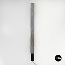 Italian modern tall wall lamp in chromed metal by Lamperti, 1970s