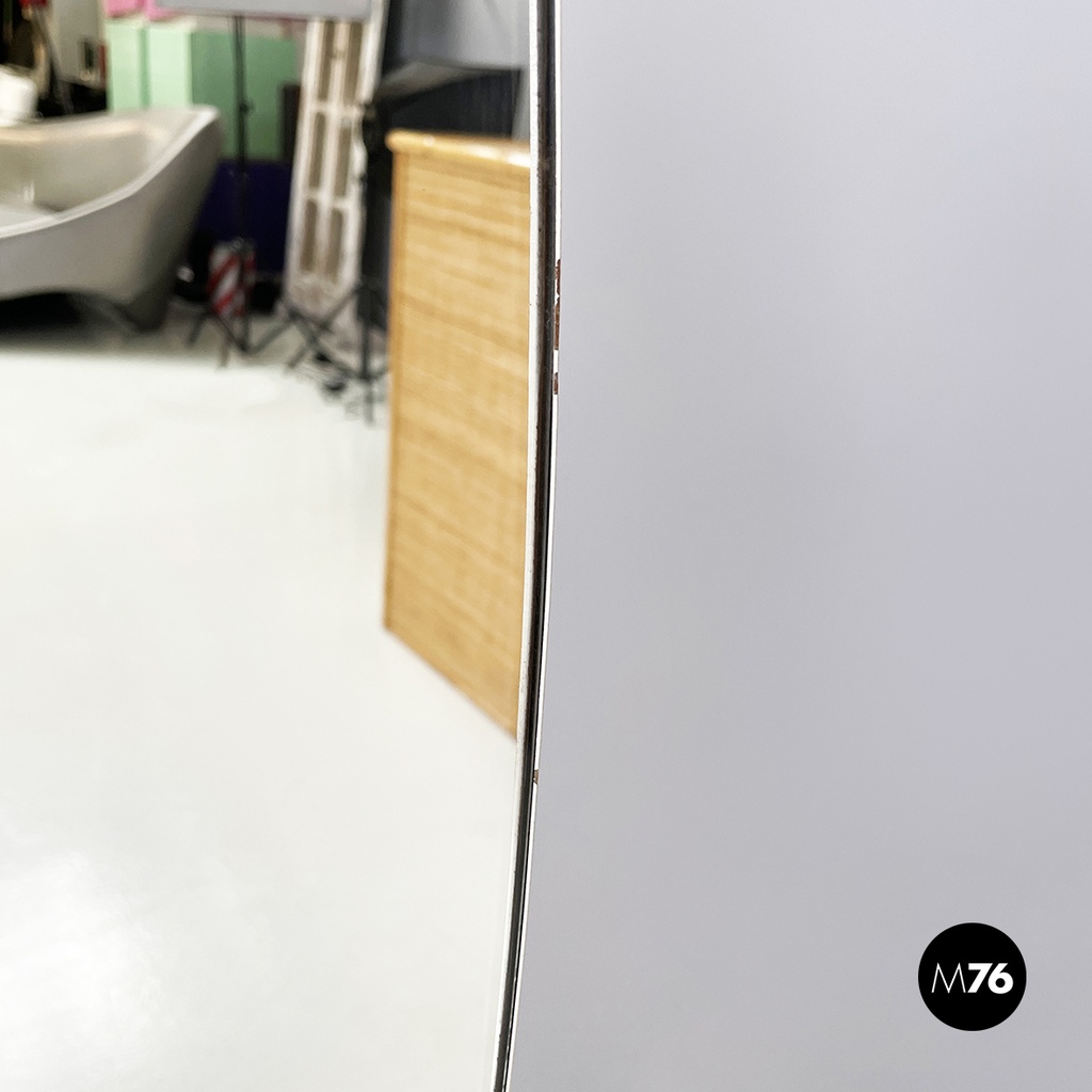 japan space age Adjustable floor mirror by Yasu Sasamoto for Li Qian, 1970s