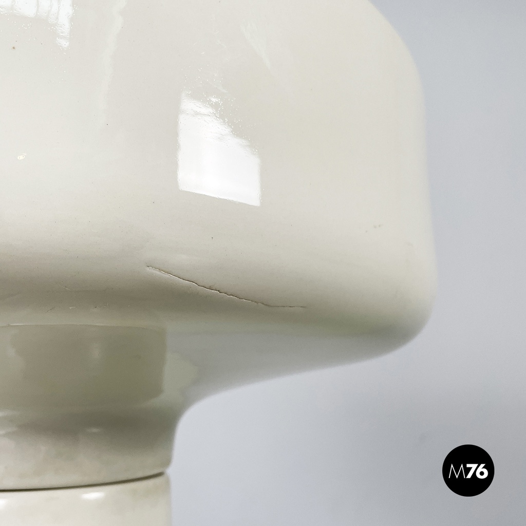 Italian mid-century modern flowerpot by Mangiarotti for Fratelli Brambilla 1970s