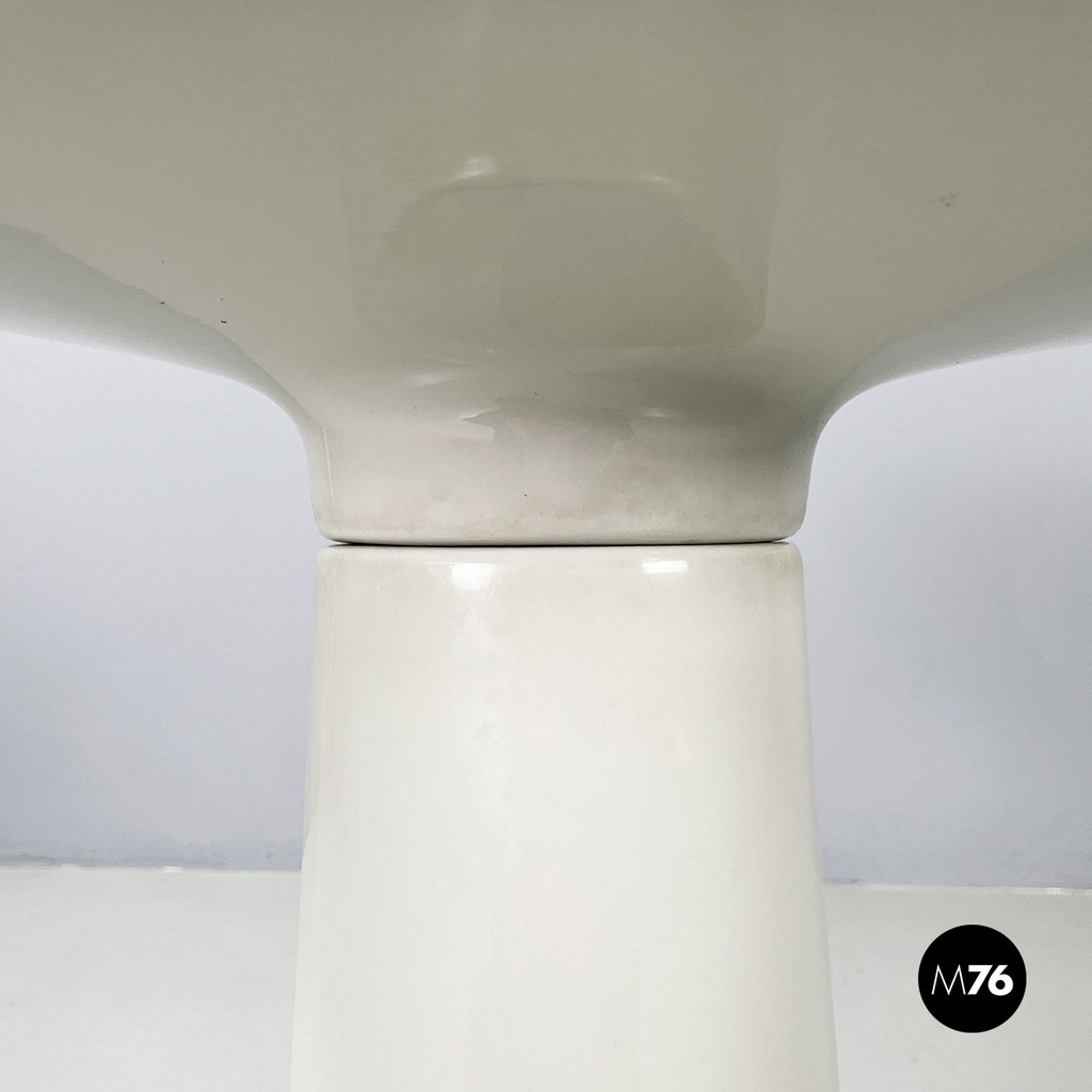 Italian mid-century modern flowerpot by Mangiarotti for Fratelli Brambilla 1970s