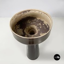 Italian mid-century modern flowerpot by Mangiarotti for Fratelli Brambilla 1970s