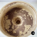 Italian mid-century modern flowerpot by Mangiarotti for Fratelli Brambilla 1970s