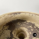 Italian mid-century modern flowerpot by Mangiarotti for Fratelli Brambilla 1970s