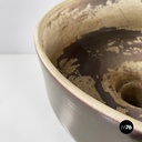 Italian mid-century modern flowerpot by Mangiarotti for Fratelli Brambilla 1970s