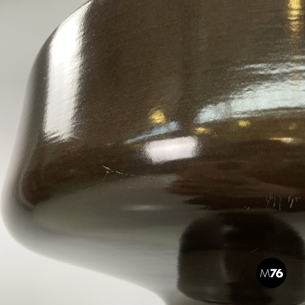 Italian mid-century modern flowerpot by Mangiarotti for Fratelli Brambilla 1970s