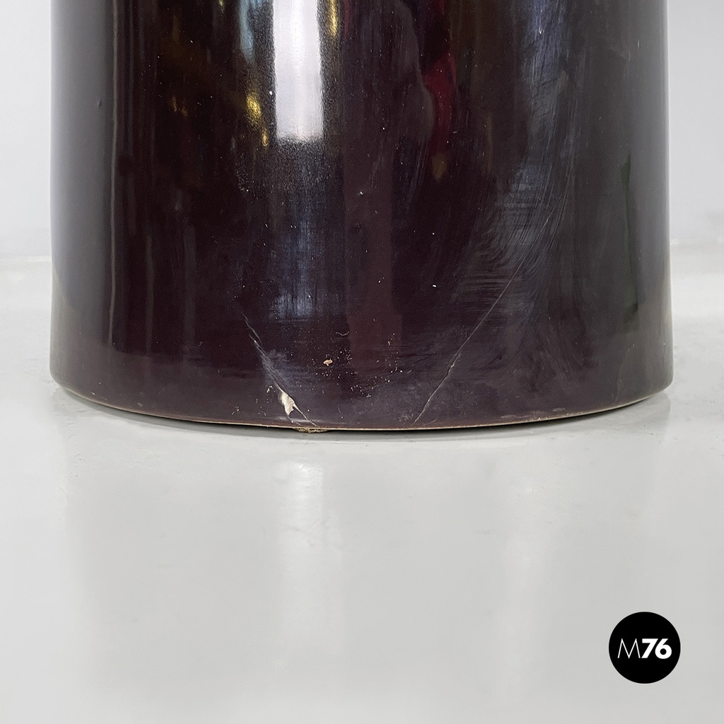 Italian mid-century modern flowerpot by Mangiarotti for Fratelli Brambilla 1970s