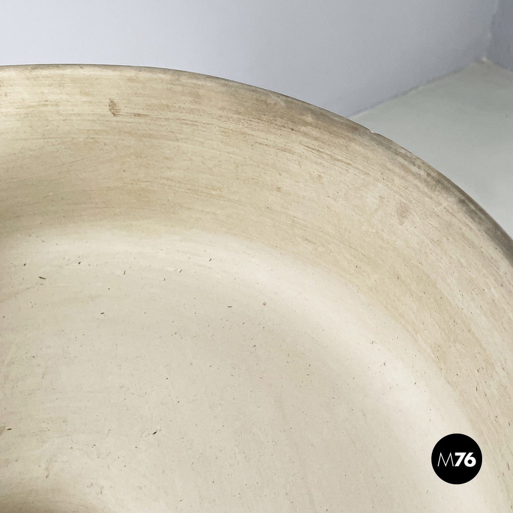 Italian mid-century modern flowerpot by Mangiarotti for Fratelli Brambilla 1970s