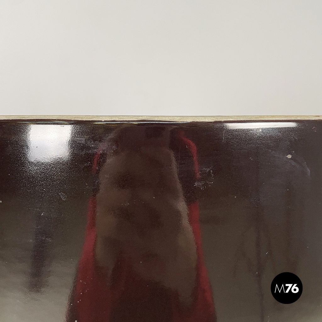 Italian mid-century modern flowerpot by Mangiarotti for Fratelli Brambilla 1970s