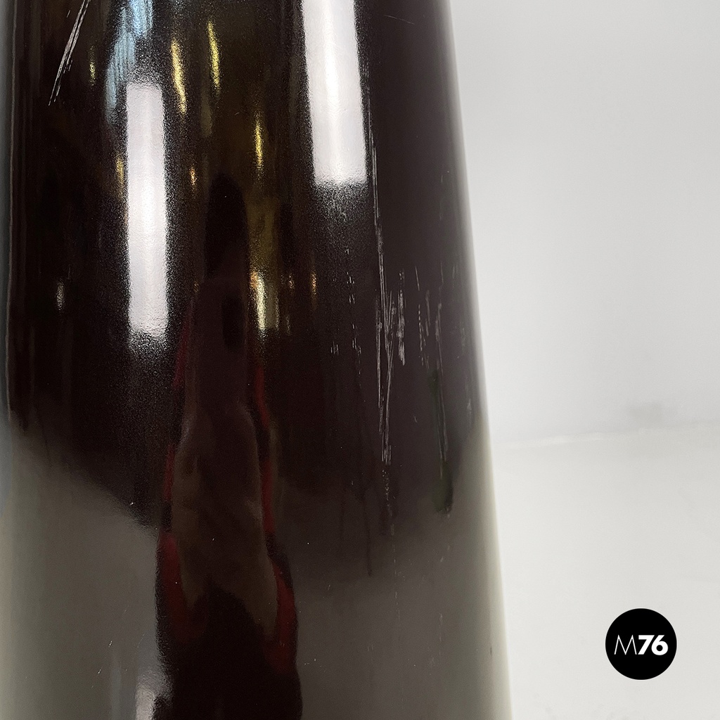 Italian mid-century modern flowerpot by Mangiarotti for Fratelli Brambilla 1970s