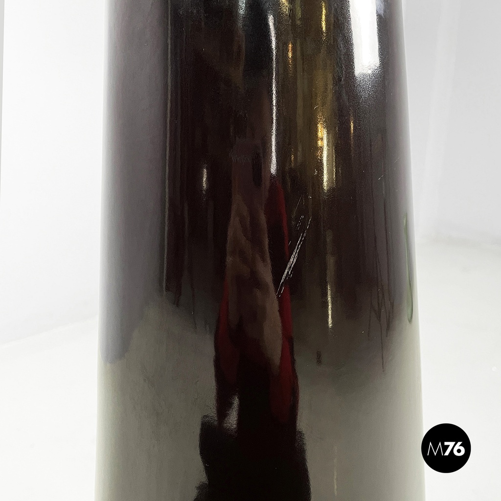 Italian mid-century modern flowerpot by Mangiarotti for Fratelli Brambilla 1970s