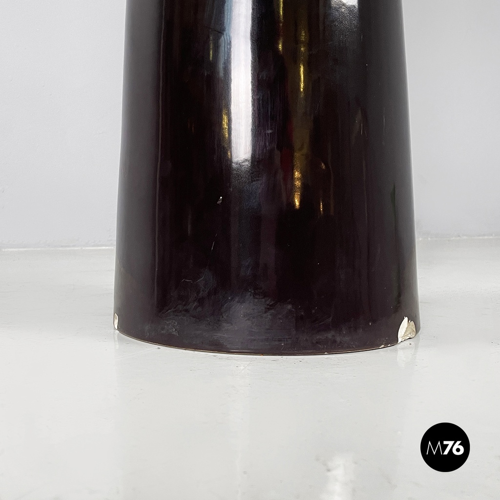 Italian mid-century modern flowerpot by Mangiarotti for Fratelli Brambilla 1970s