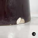 Italian mid-century modern flowerpot by Mangiarotti for Fratelli Brambilla 1970s