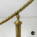 Italian empire style table stand in finely crafted  brass and bronze early 1900s