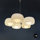 Italian modern Chandelier Pentaclinio by Vico Magistretti for Artemide, 1970s