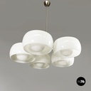 Italian modern Chandelier Pentaclinio by Vico Magistretti for Artemide, 1970s