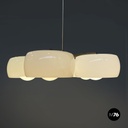 Italian modern Chandelier Pentaclinio by Vico Magistretti for Artemide, 1970s