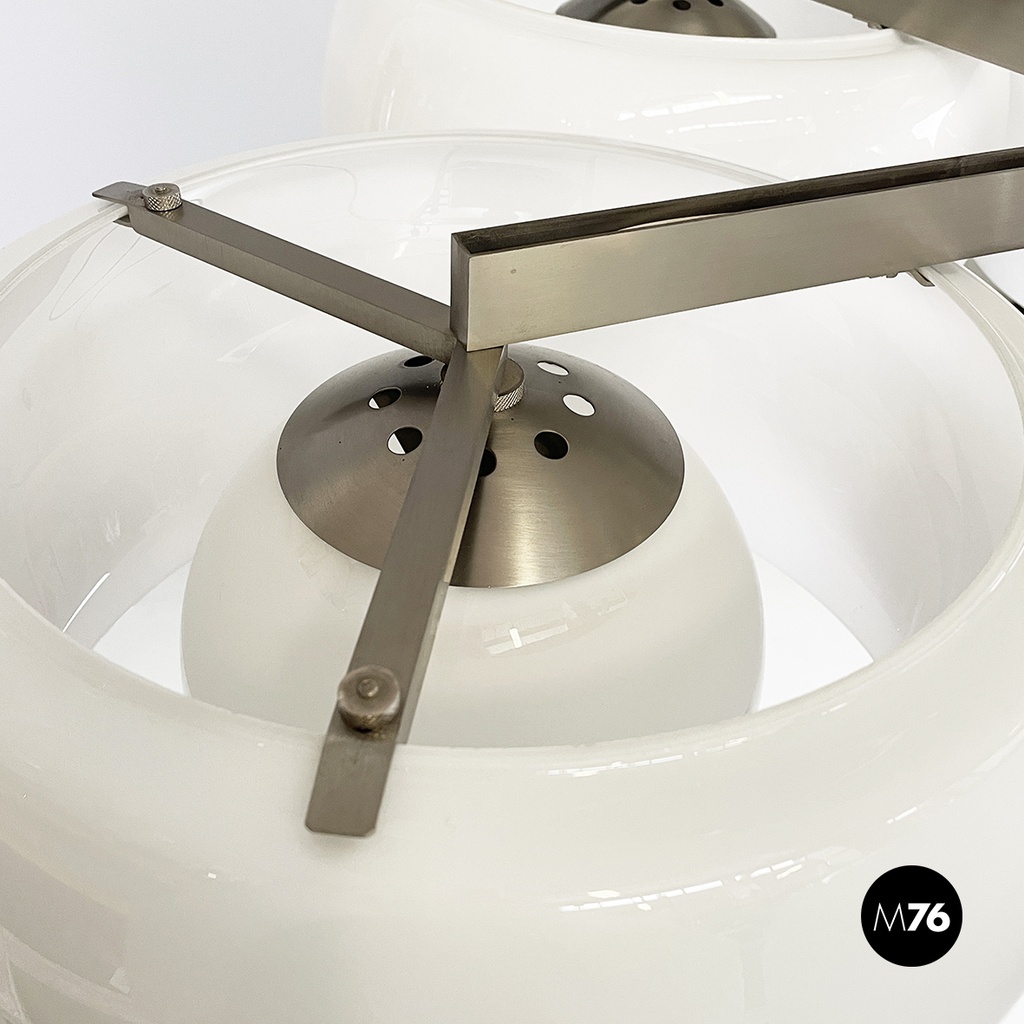 Italian modern Chandelier Pentaclinio by Vico Magistretti for Artemide, 1970s