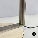 Italian space age Floor lamp in white plastic and metal by Arteluce, 1970s