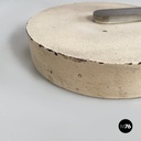 Italian space age Floor lamp in white plastic and metal by Arteluce, 1970s