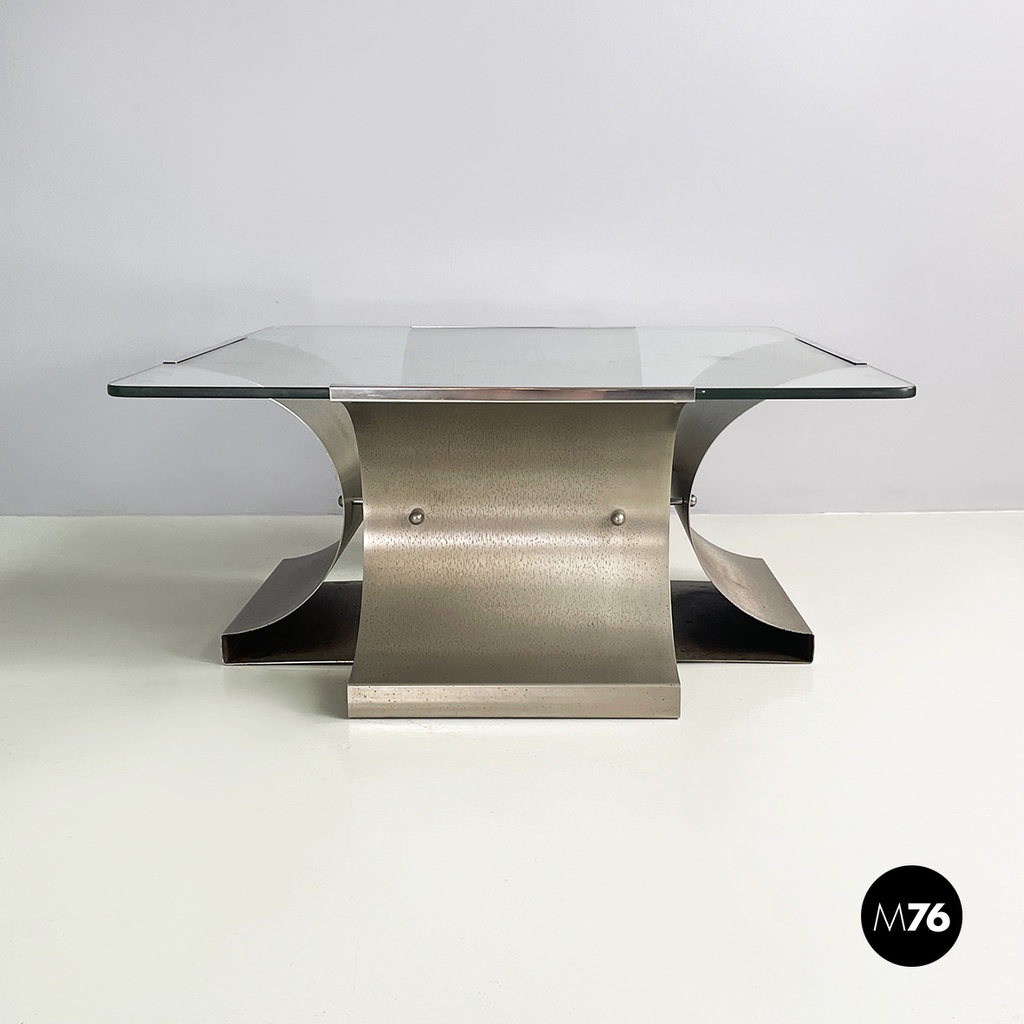 French space age Coffee table by Francois Monnet for  Kappa, 1970s