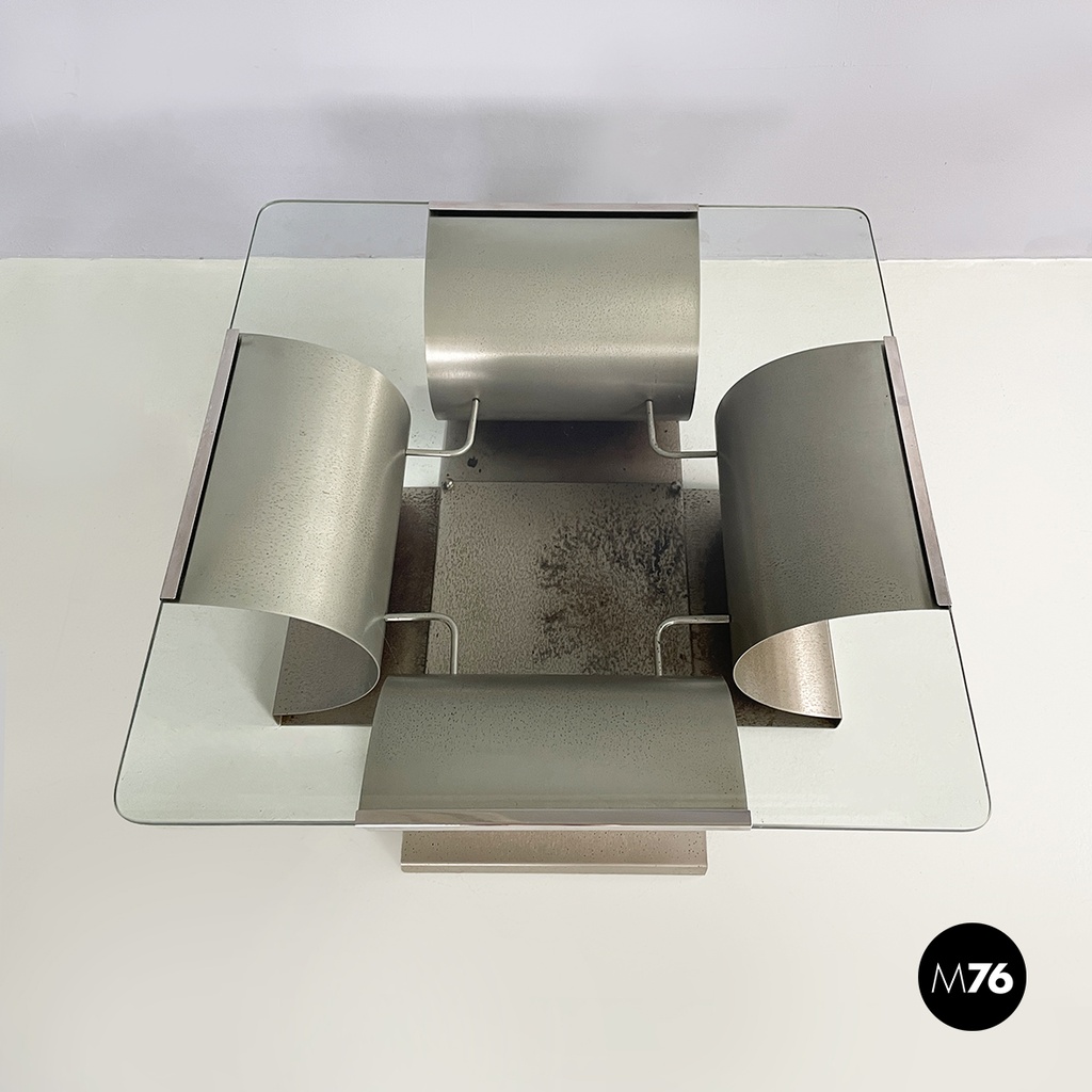 French space age Coffee table by Francois Monnet for  Kappa, 1970s