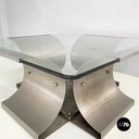French space age Coffee table by Francois Monnet for  Kappa, 1970s