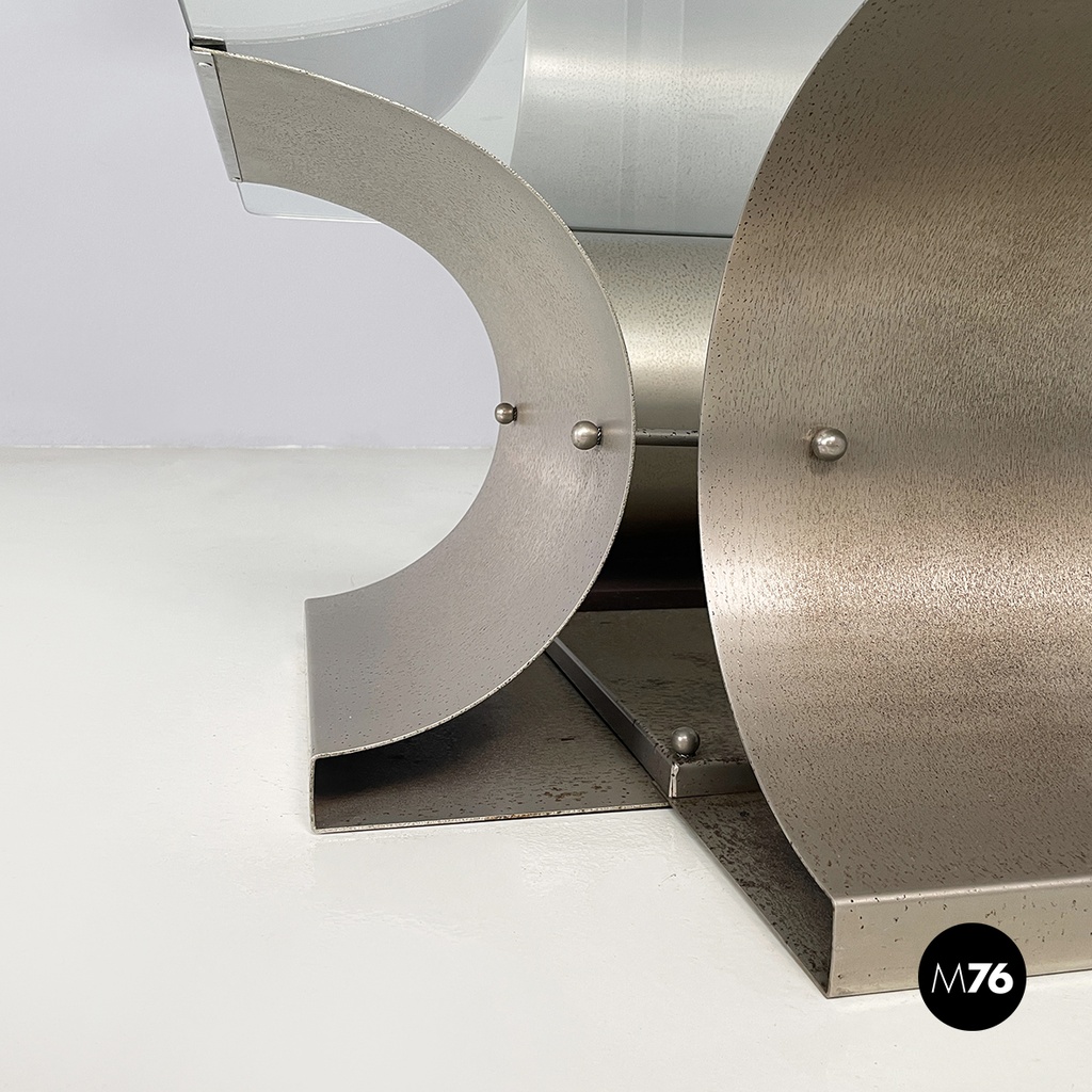 French space age Coffee table by Francois Monnet for  Kappa, 1970s