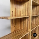 Italian bookcase in wood of different shades by Pools Shop, 1980s