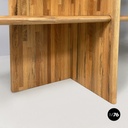 Italian bookcase in wood of different shades by Pools Shop, 1980s