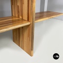 Italian bookcase in wood of different shades by Pools Shop, 1980s