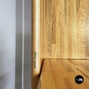 Italian bookcase in wood of different shades by Pools Shop, 1980s