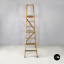 Italian mid-century modern wooden staircase by Fabbrica Scale Alberti, 1960s