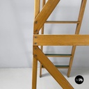 Italian mid-century modern wooden staircase by Fabbrica Scale Alberti, 1960s
