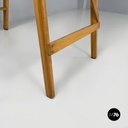 Italian mid-century modern wooden staircase by Fabbrica Scale Alberti, 1960s