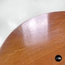 American modern round wood top coffee tables by Warren Platner for Knoll, 1970s