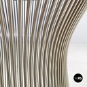 American modern round wood top coffee tables by Warren Platner for Knoll, 1970s