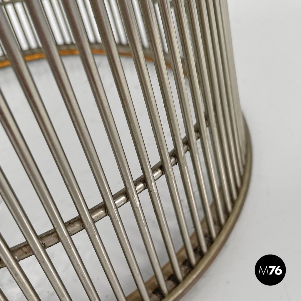 American modern round wood top coffee tables by Warren Platner for Knoll, 1970s