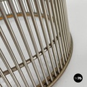 American modern round wood top coffee tables by Warren Platner for Knoll, 1970s