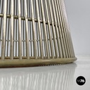 American modern round wood top coffee tables by Warren Platner for Knoll, 1970s