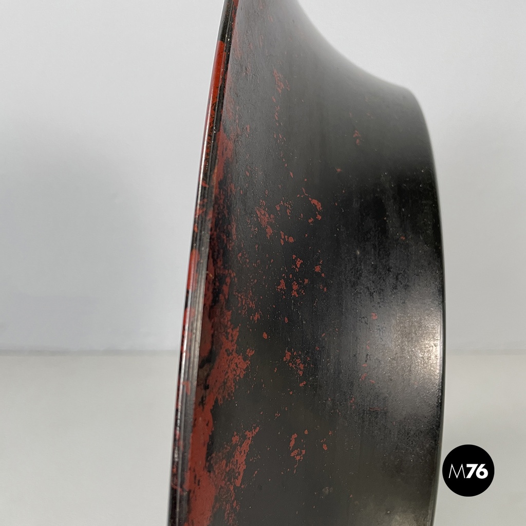 Netherlands Black and red bakelite speaker by Louis Kalff for Philips, 1930s