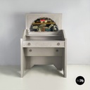 Italian Console with mirror by Gino Maggioni Atelier Borsani Varedo, 1920-1930s