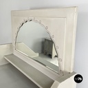 Italian Console with mirror by Gino Maggioni Atelier Borsani Varedo, 1920-1930s