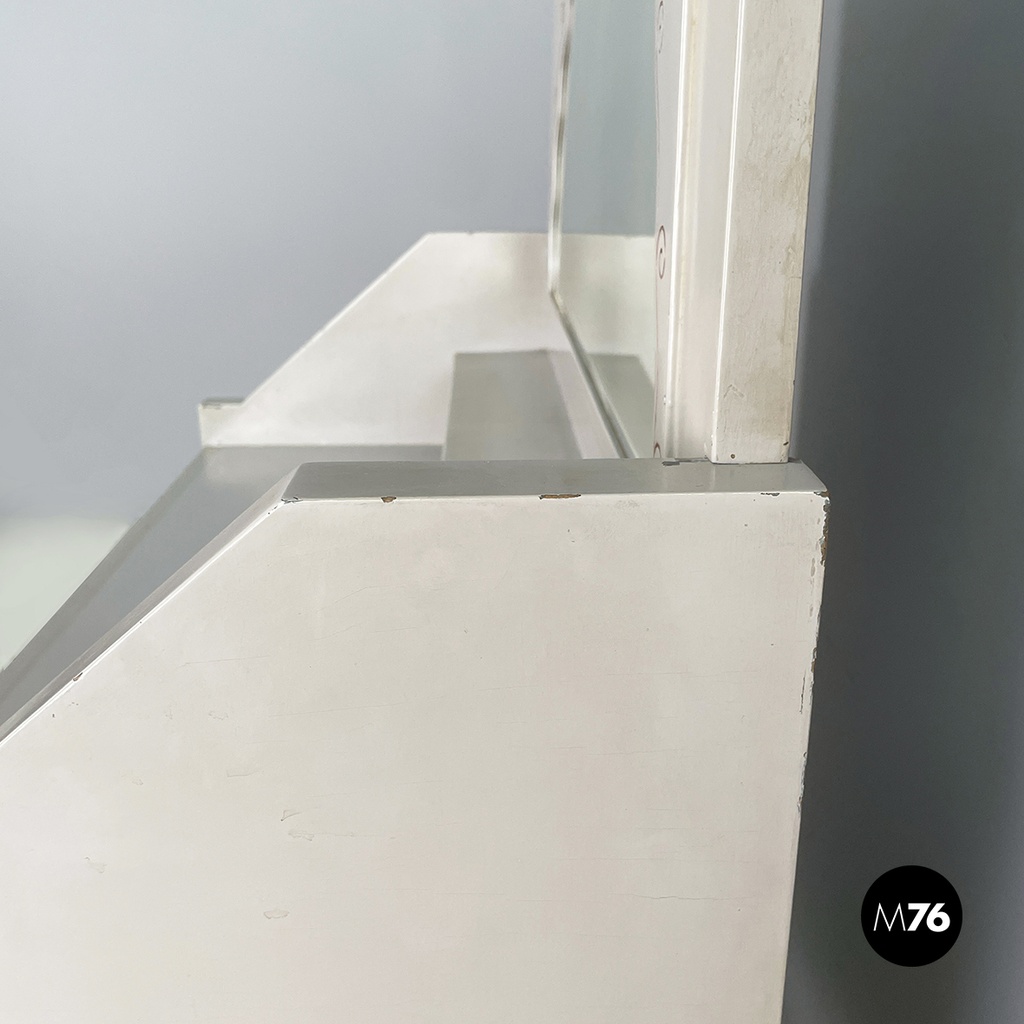 Italian Console with mirror by Gino Maggioni Atelier Borsani Varedo, 1920-1930s