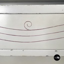 Italian Console with mirror by Gino Maggioni Atelier Borsani Varedo, 1920-1930s