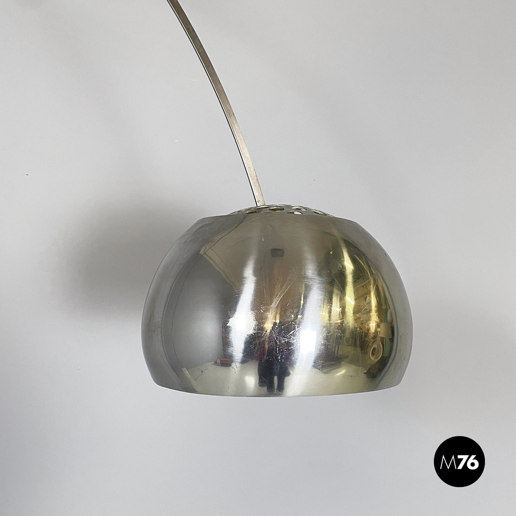 Italian mid-century modern Floor lamp Arco by Castiglioni brothers Flos, 1960s