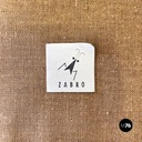 Italian modern steel and black leather chair by Alessandro Mendini, Zabro 1980s